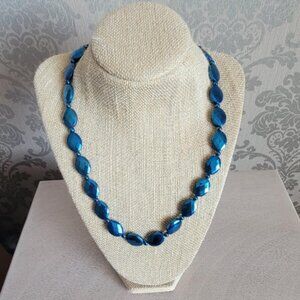 Blue Hematite Necklace